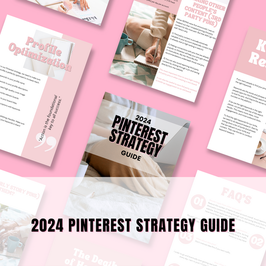 2024 Pinterest Strategy Guide E-Book